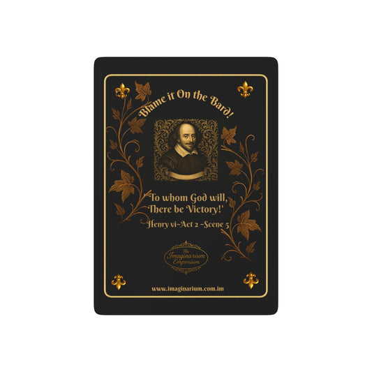 the Henry Vi Poker-Playing Cards, Shakespeare