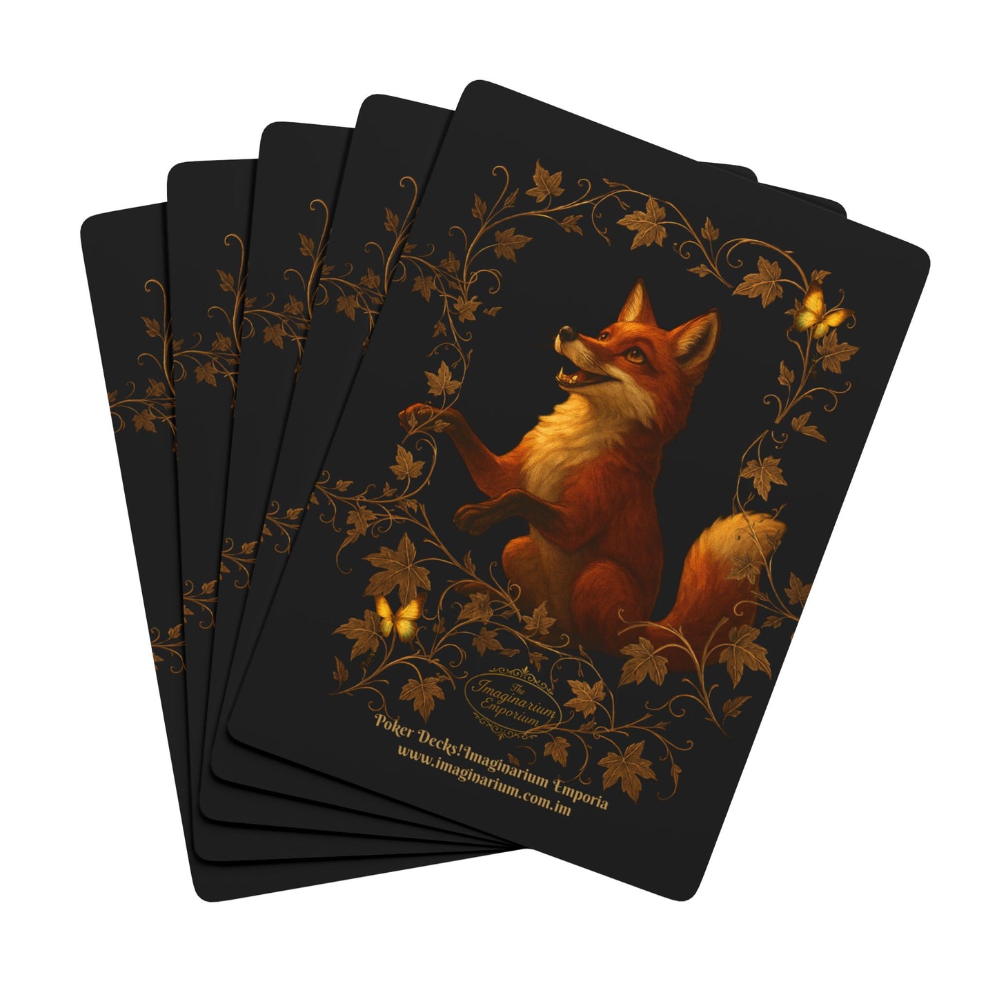 Aesop's the Fox Playing Cards