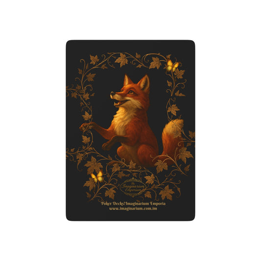 Aesop's the Fox Playing Cards